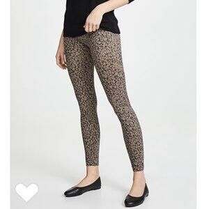 Spanx Look At Me Know Athletic Hiking Athleisure Leopard Leggings XL
